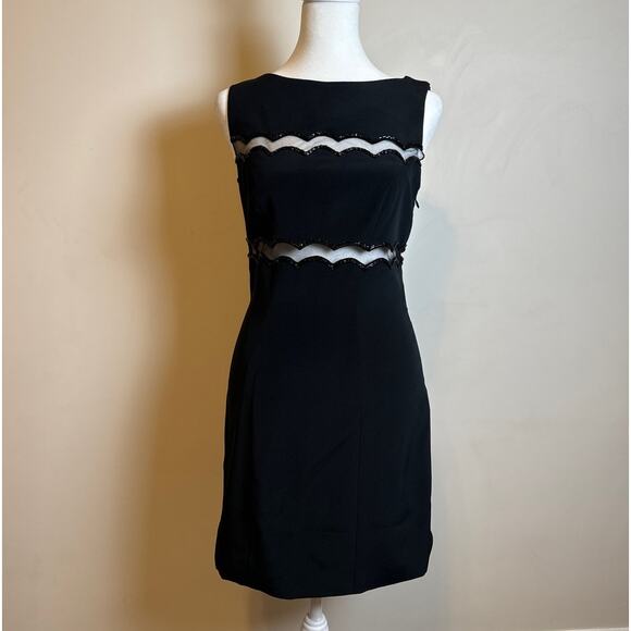 Cache Vintage Sleeveless Sheath Mini Dress - Size 2 - Picture 1 of 9